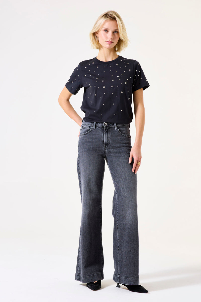 Tee-shirt gris foncé