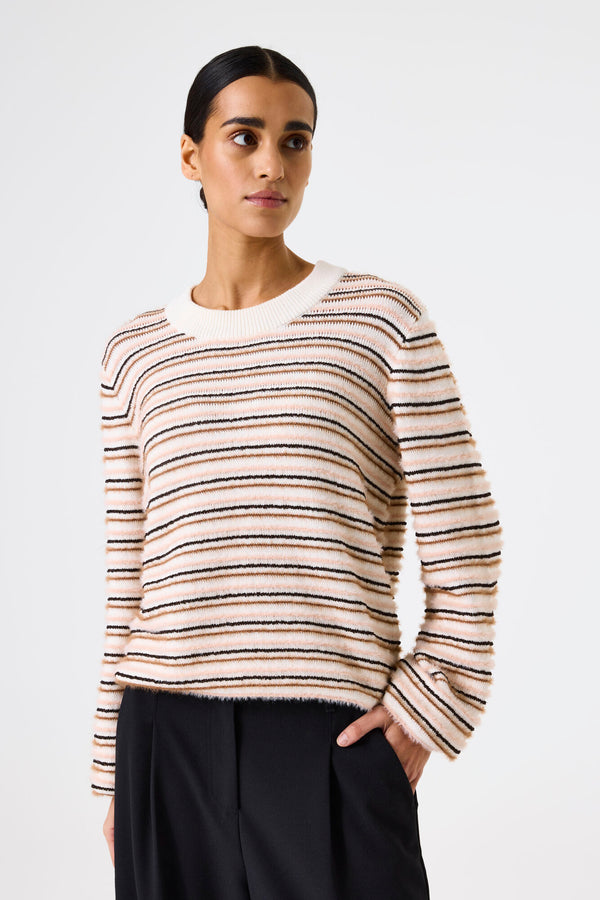 Pull rayé