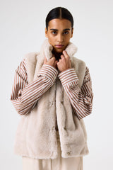 Gilet beige