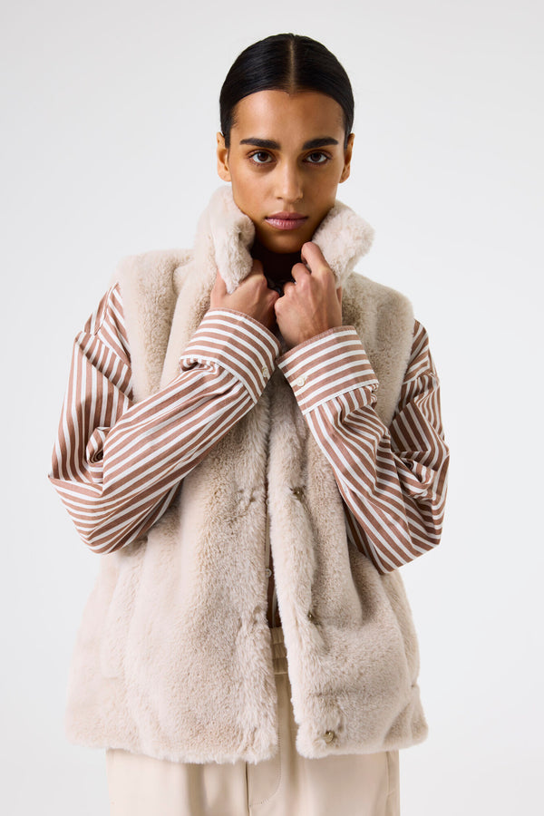 Gilet beige