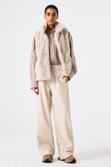 Gilet beige