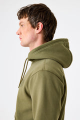 Sweat à capuche kaki