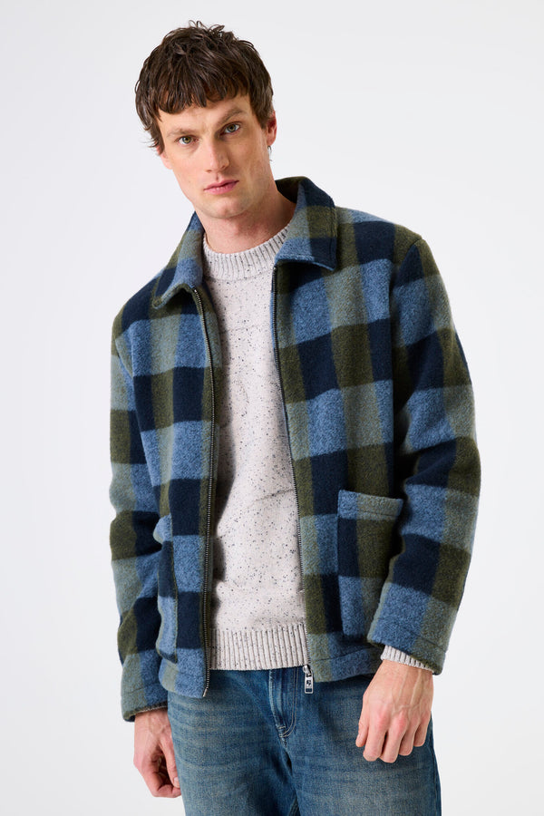 Surchemise à carreaux