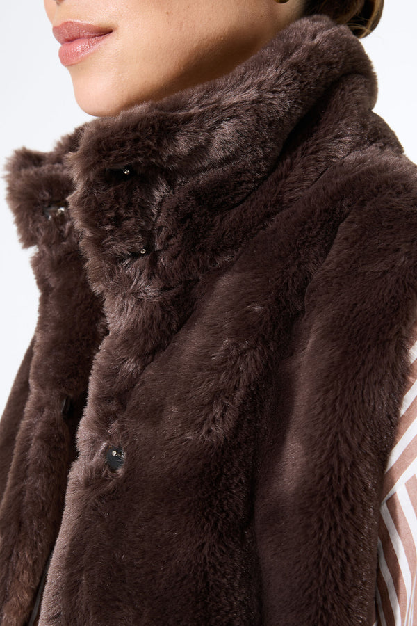 Gilet marron
