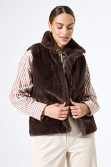 Gilet marron