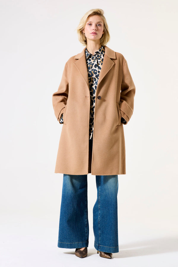 Manteau camel