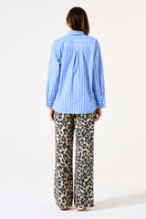 Pantalon à motif