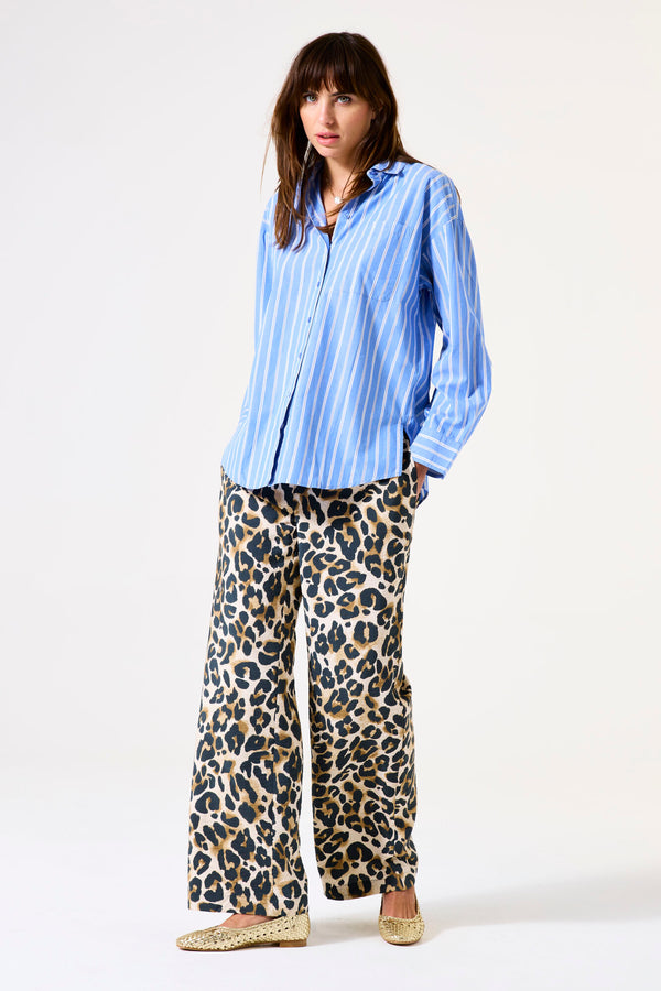 Pantalon à motif