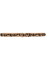 Ceinture imprimée léopard