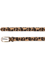 Ceinture imprimée léopard