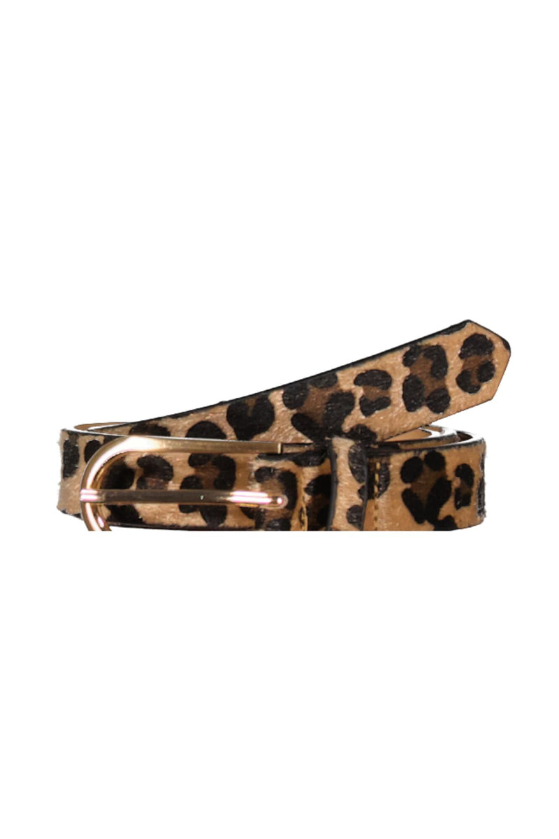 Ceinture imprimée léopard
