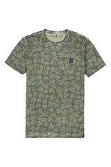 Tee-shirt vert avec motif