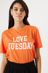 Tee-shirt orange
