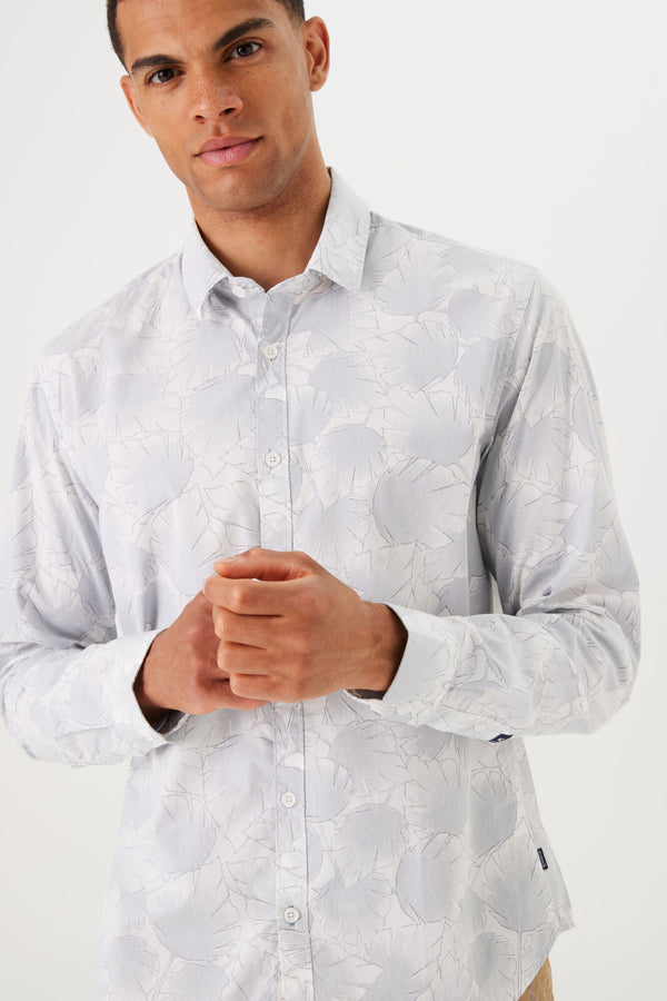 Chemise blanche avec motif