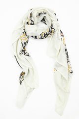 Foulard carré imprimé