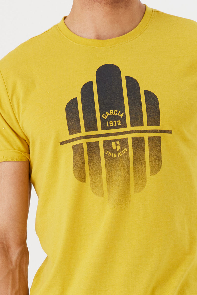 Tee-shirt jaune