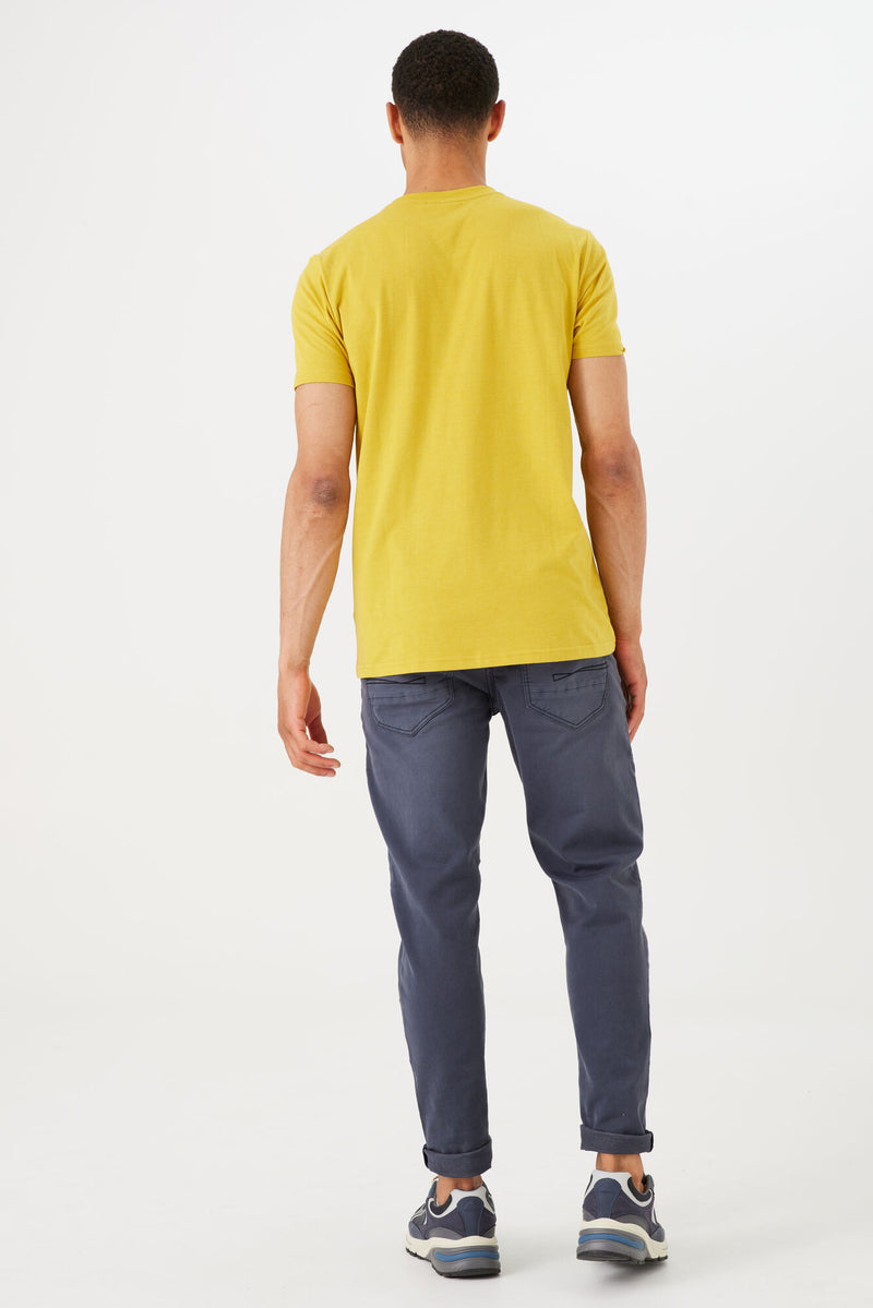 Tee-shirt jaune