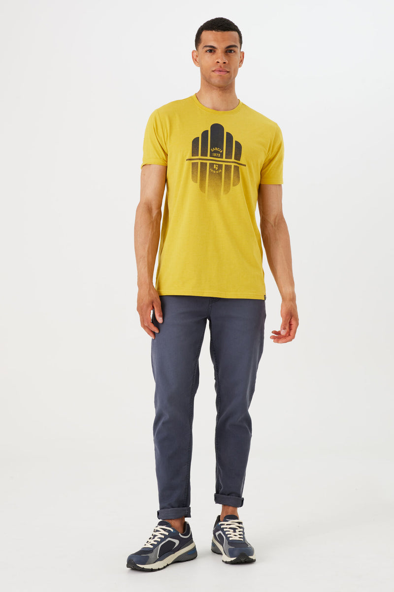 Tee-shirt jaune