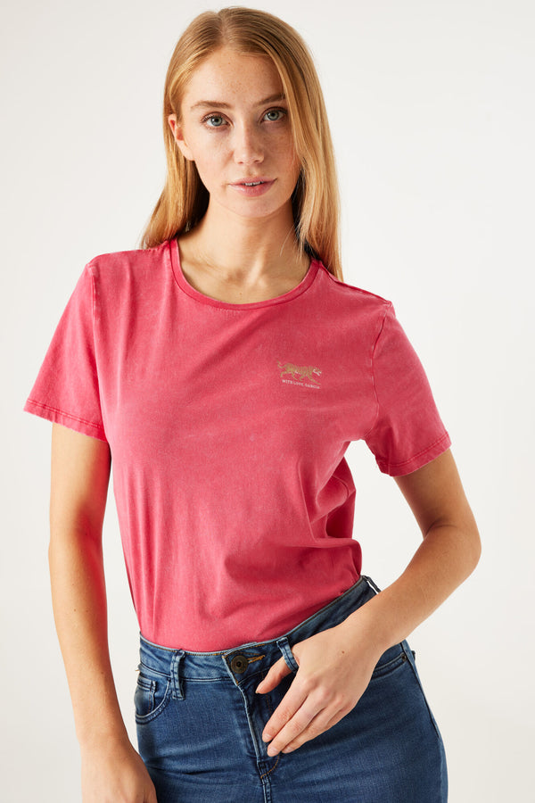 Tee-shirt rose