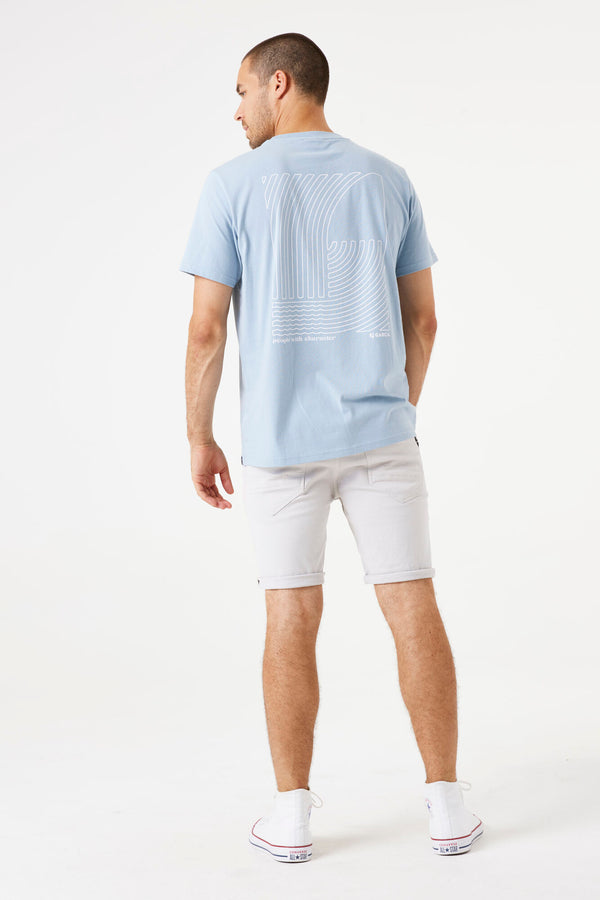 Tee-shirt bleu clair