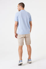 Polo bleu clair