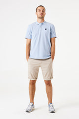 Polo bleu clair