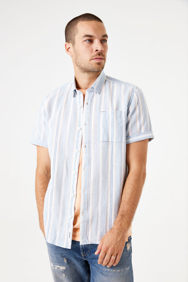 Chemise rayée
