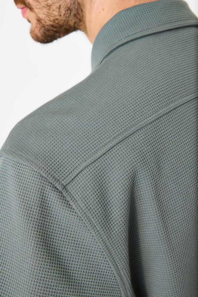 Chemise vert sauge