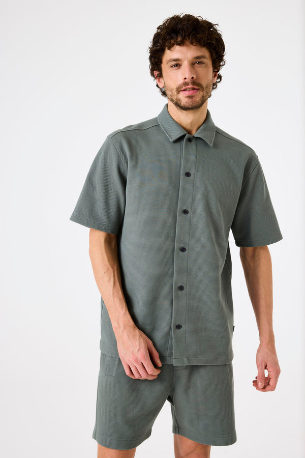 Chemise vert sauge