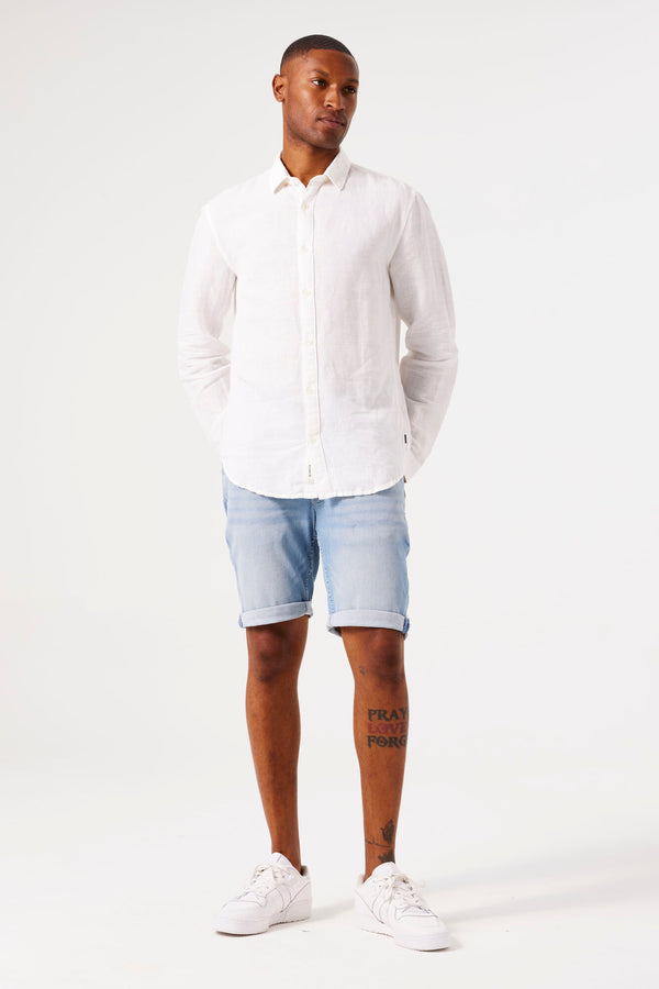 Short Russo jean clair usé