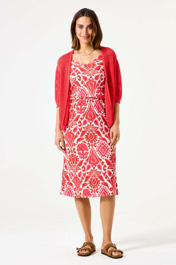 Cardigan rouge