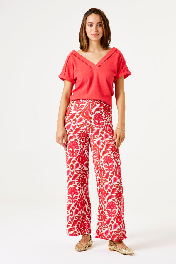 Pantalon imprimé