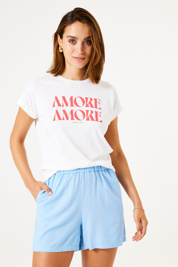 Tee shirt blanc