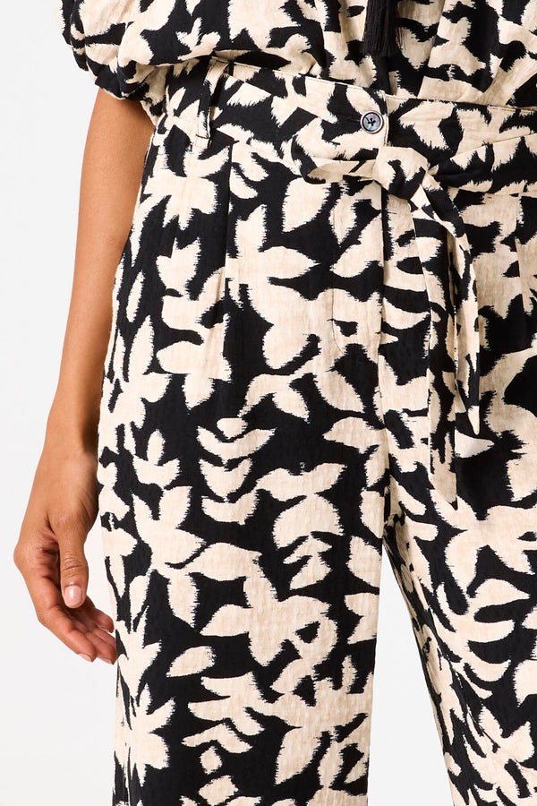 Pantalon avec imprimé