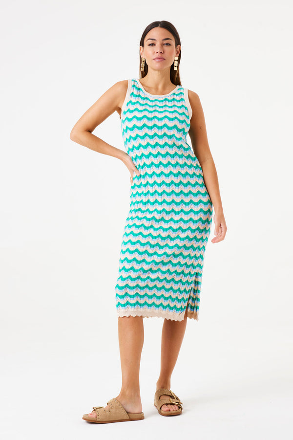 Robe en maille
