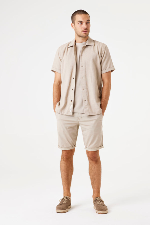 Chemise beige