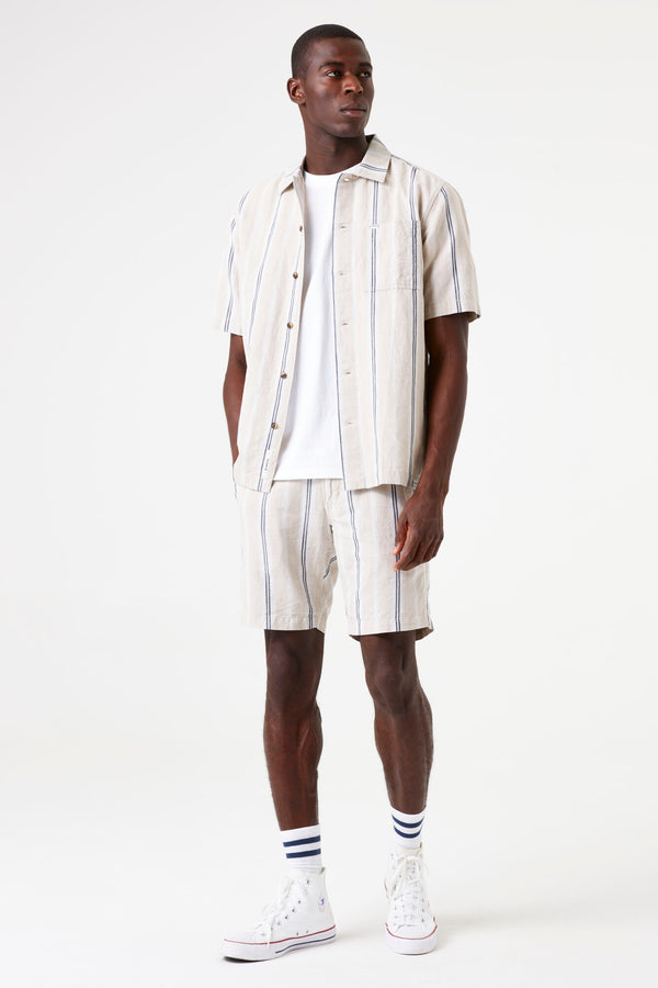 Short chino rayé
