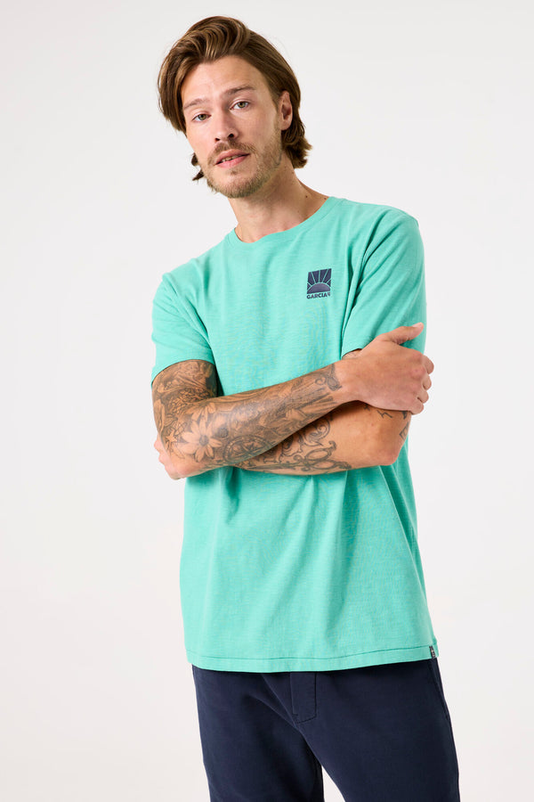 Tee-shirt vert menthe