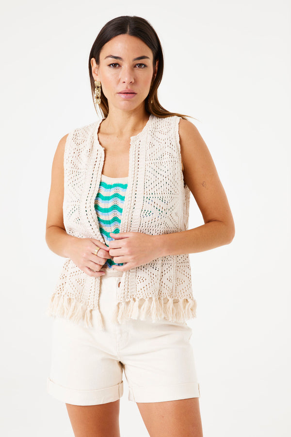 Gilet beige