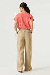 Tee shirt rose corail