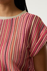 Blouse à motifs