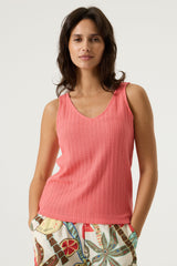 Top rose corail