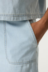 Pantalon jean large