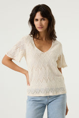 Blouse beige