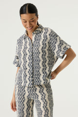Chemise texturée
