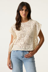 Top beige