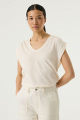 Tee shirt blanc cassé