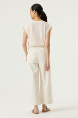 Tee shirt blanc cassé