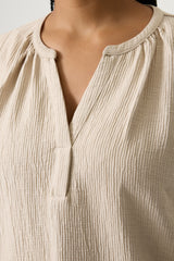 Blouse beige