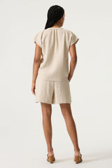 Blouse beige